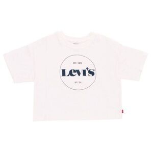Levi's Kids White Cropped Tee 10/12